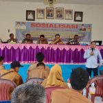 Sosialisasi Desa Berbasi Inovasi Pertanian dibuka oleh Kaban Litbang Ir Nazaruddin MT serta dihadiri, Kapolsek Kikim Selatan AKP Rajagukguk, Danramil Kikim, Kabid, Pengkajian SDA dan Lingkungan Hidup Yulia Anisa SE, MM Peserta Sosialisasi Desa Inovatif berbasis Pertanian para Kades se- Kikim Selatan.