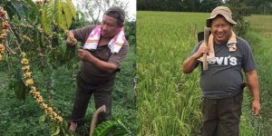 H. Susno Duadji Sedang Melakukan Aktivitas Di Kebun Miliknya