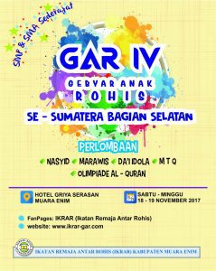 Gebyar Rohis Se-Sumsel