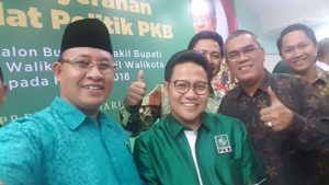 Ahmad Yani dan Haji Juarsah Foto Selfie Bersama Ketum PKB