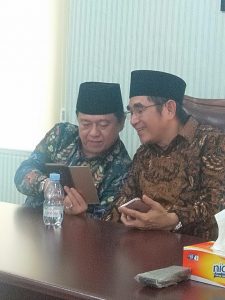 Dr. H. Hamdan Zoelva Bersama Ketua DPW SI Dr. H. Sudirman D'Hurry