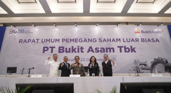 PTBA Mengadakan Rapat Umum Pemegang Saham Luar Biasa dan Menyetujui Pergantian Direksi
