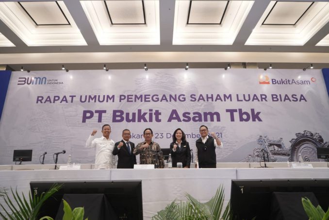 PTBA Mengadakan Rapat Umum Pemegang Saham Luar Biasa dan Menyetujui Pergantian Direksi