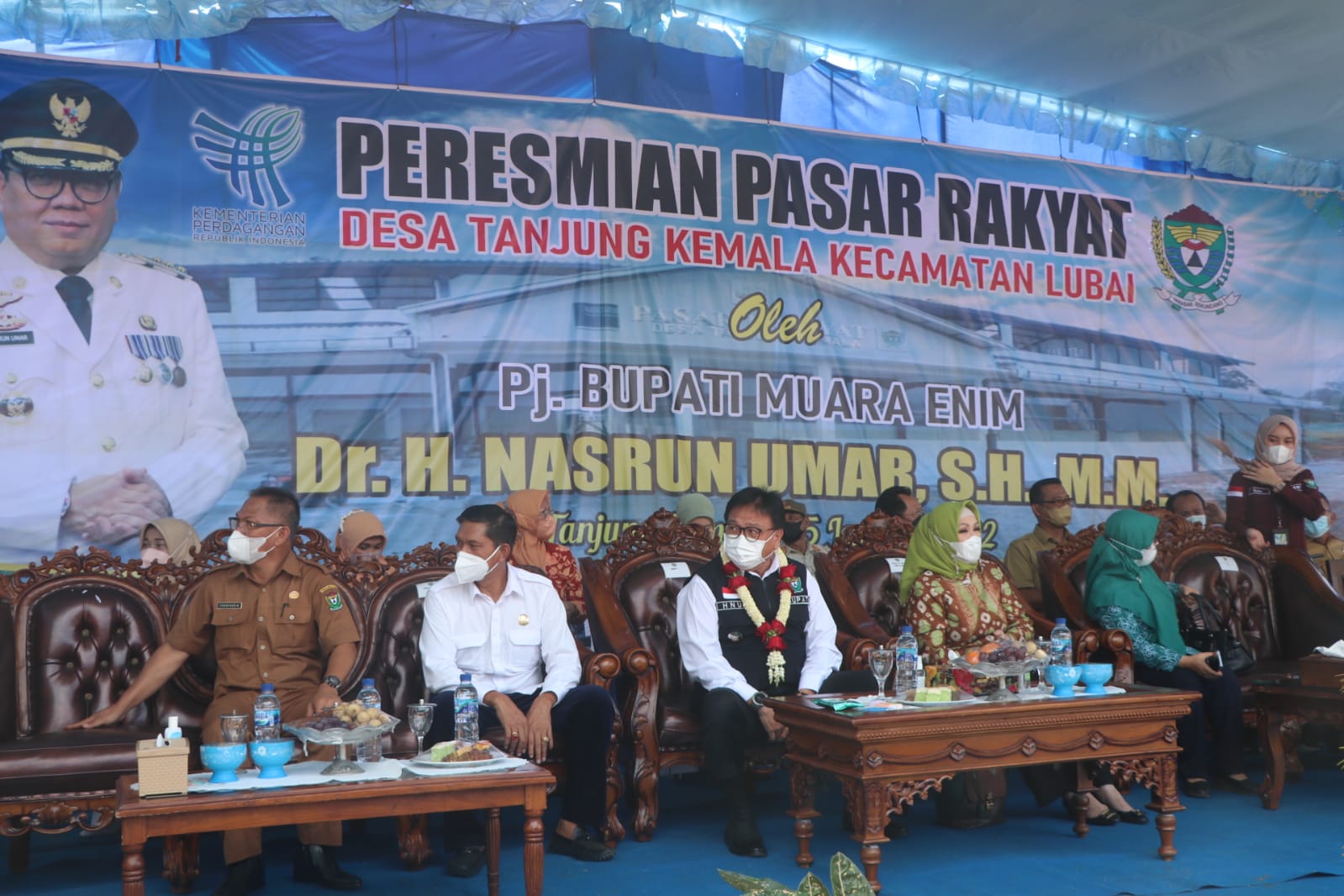Pj. Bupati Muara Enim H.Nasrun Umar Beserta Jajaran Forkompinda