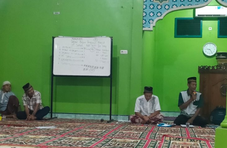 Masjid Al Fattah Rumah Tumbuh laksanakan pemilihan kepengurusan Masjid yang baru periode 2022 - 2025 dan terpilih Ketua baru Surotun