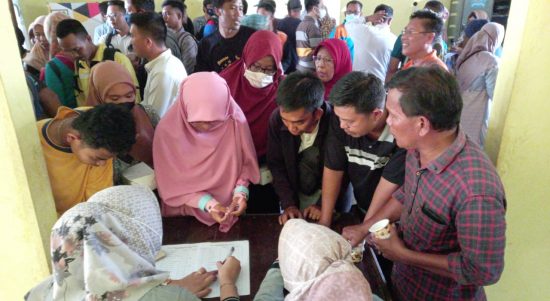 KNPI Muara Enim bersama Panitia dan peserta lakukan Technical Meeting terkait persiapan gerak jalan dalam rangka memeriahkan Hari Ulang Tahun Republik Indonesia ke 77 tahun