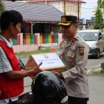 Bansos yang didistribusikan merupakan wujud perhatian dan kepedulian Polri dalam hal ini Polres Lahat pada tukang ojek dan sopir angkot yang terdampak kenaikan BBM