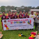 Atlet PWI Muara Enim yang sedang mengikuti seleksi Pekan Olahraga Wartawan Nasional (Porwanas) 2022 yang akan diselenggarakan di Jawa Timur