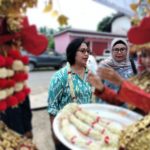 Irma Suryani Chaniago, bersama Perwakilan BKKBN Provinsi Sumatera Selatan hadiri sosialisasi pencegahan Stunting di Desa Lubuk Empelas Kecamatan Muara Enim, Kabupaten Muara Enim