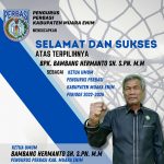 Bambang Hermanto,SH terpilih sebagai Ketua Perbasi Kabupaten Muara Enim secara aklamasi pada Musyawarah Kabupaten yang di selenggarakan pada 30 September 2022 di Hotel Sintesa Muara Enim