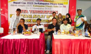 Dalam rangka mencari bibit bibit muda atlet, bertempat di Mell Billiard Tanjung Enim, Turnamen Billiar Bupati Cup 2022 Kabupaten Muara Enim resmi dibuka