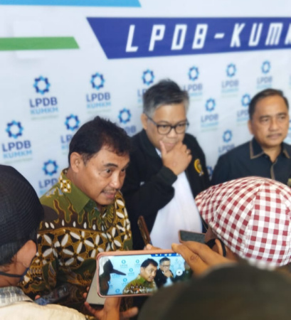 Bimbingan Teknis Penyaluran Pinjaman LPDB-KUMKM, dengan tema Dukung  Ekosistem Koperasi, Pulihkan Ekonomi Negeri", yang berlangsung di hotel Novotel Palembang, selama 2 hari (10-11/11/ 22).